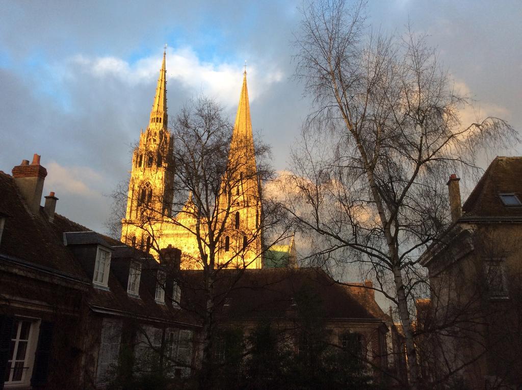 Le Jardin Cathedrale Bed and Breakfast Chartres Eksteriør billede